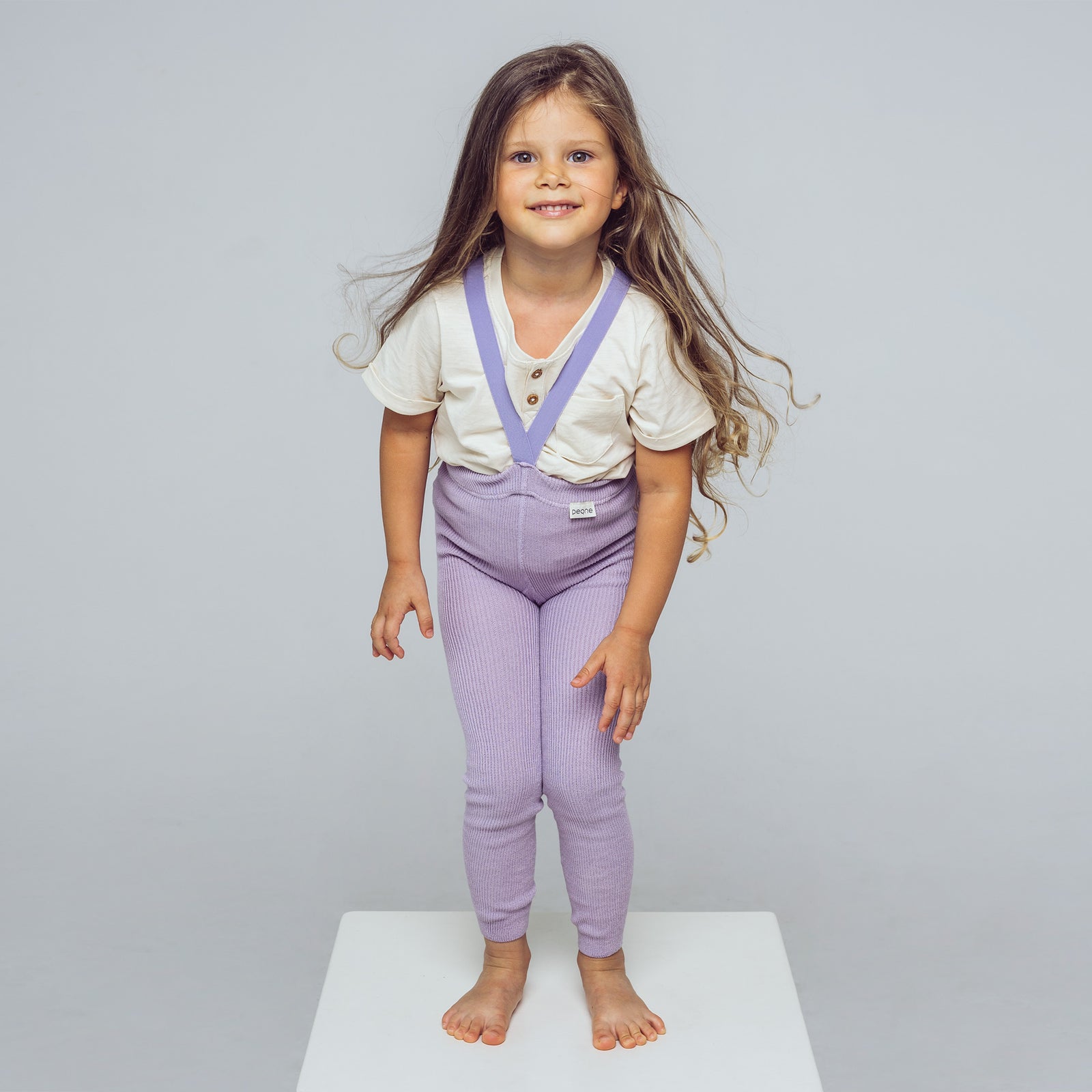 Legíny na Traky - Pastelová Fialová